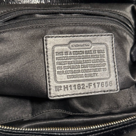 Coach Multicolor Sateen Ashley Scarf Print Satchel Purse - Picture 2 of 12